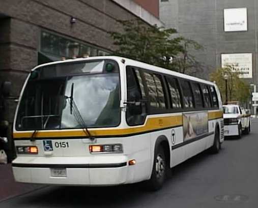 MBTA Boston Novabus RTS 0151